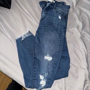 PacSun high rise ankle JEGGINGS - Distressed style